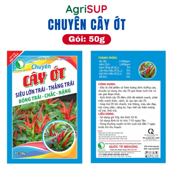 Chuyên cây ớt 50g - Hình ảnh 4
