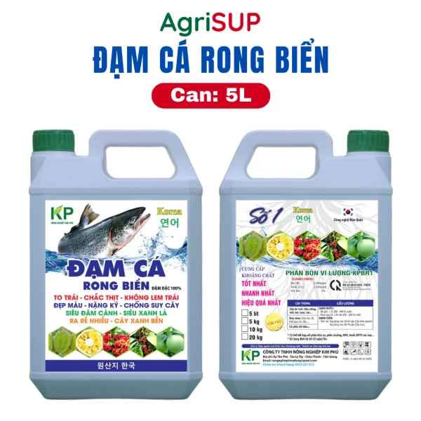 Đạm cá rong biển 5L - Hình ảnh 3