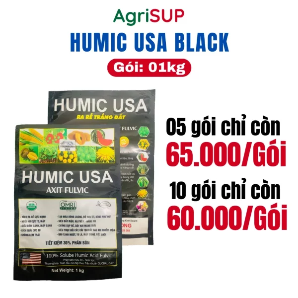 Humic USA Black 1kg - Hình ảnh 3