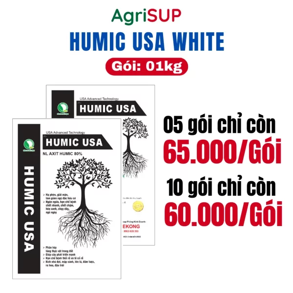 Humic USA White 1kg - Hình ảnh 3