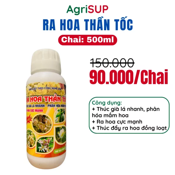 Ra hoa thần tốc 500ml