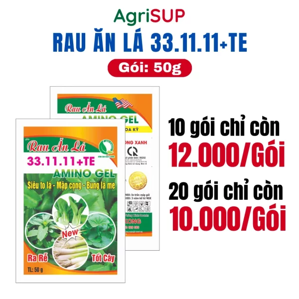 Rau ăn lá 33.11.11-TE 50g - Hình ảnh 3
