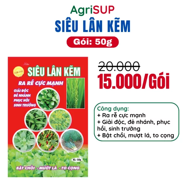 Siêu lân kẽm 50g