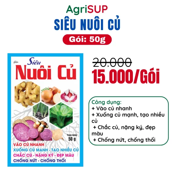 Siêu nuôi củ 50g