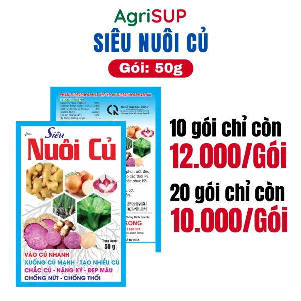 Siêu nuôi củ 50g - Hình ảnh 3