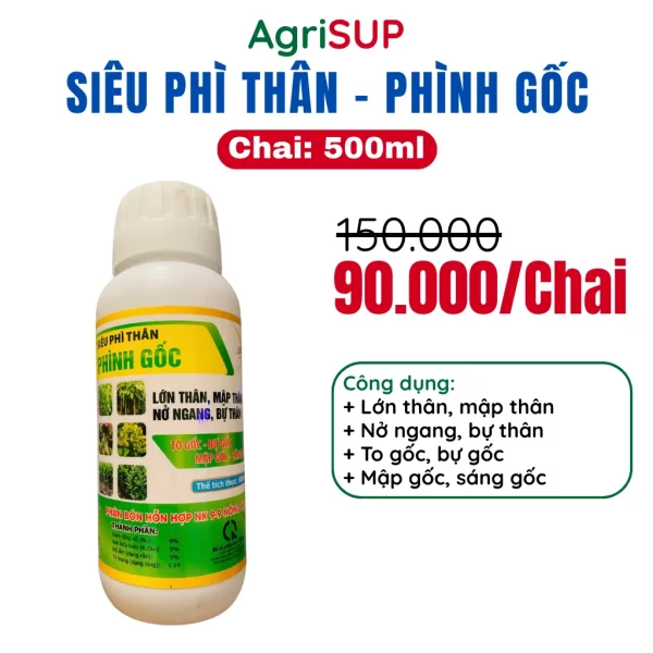 Siêu phì thân phình gốc 500ml