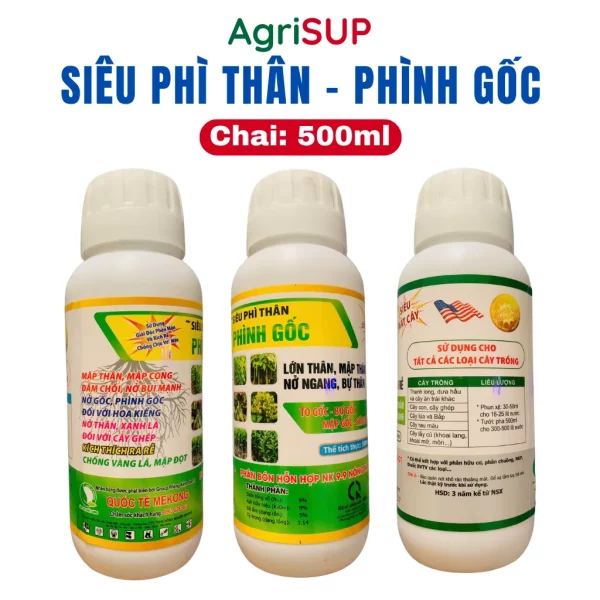 Siêu phì thân phình gốc 500ml - Hình ảnh 4