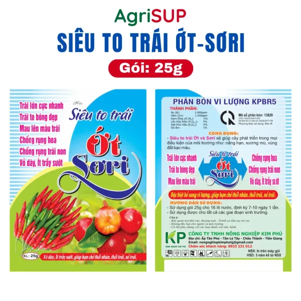 Siêu to trái ớt - Sơri 25g - Hình ảnh 4