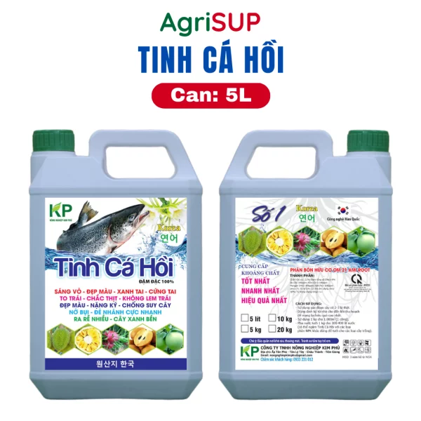 Tinh cá hồi 5L - Hình ảnh 3