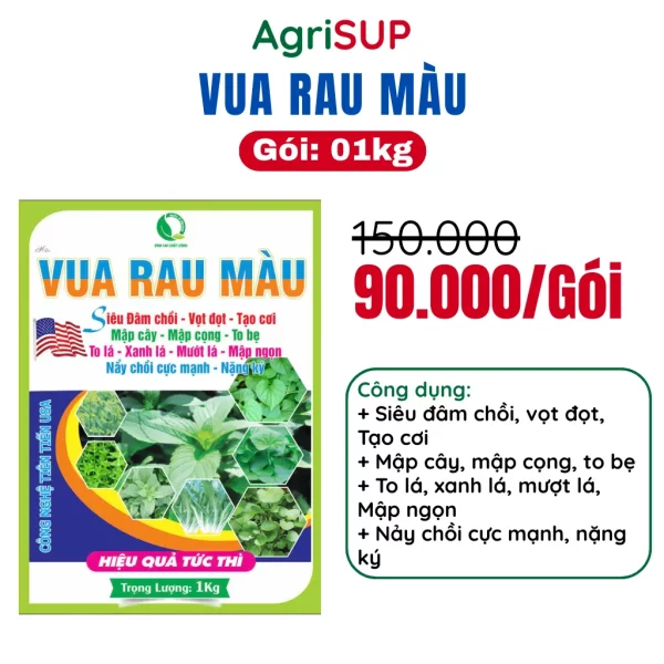 Vua rau màu 1kg