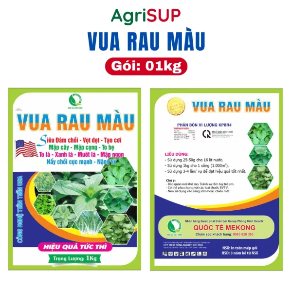 Vua rau màu 1kg - Hình ảnh 4