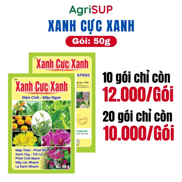 Xanh cực xanh 50g - Hình ảnh 3